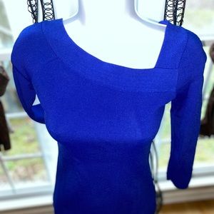 INC Fashion Head Turner _ International Concept. Top and Pants. COBALT BLUE.